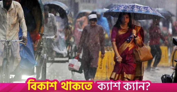 Met office forecasts rain in parts of Bangladesh
