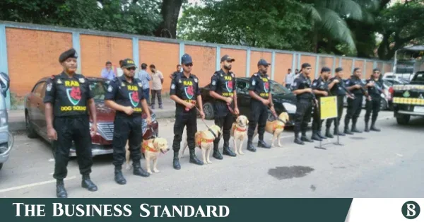 RAB trained dogs auction: Bidding for Labradors and German Shepherds starts at Tk1,000