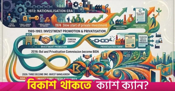 From Nationalisation to Invest Bangladesh Authority: A Journey of Economic Evolution