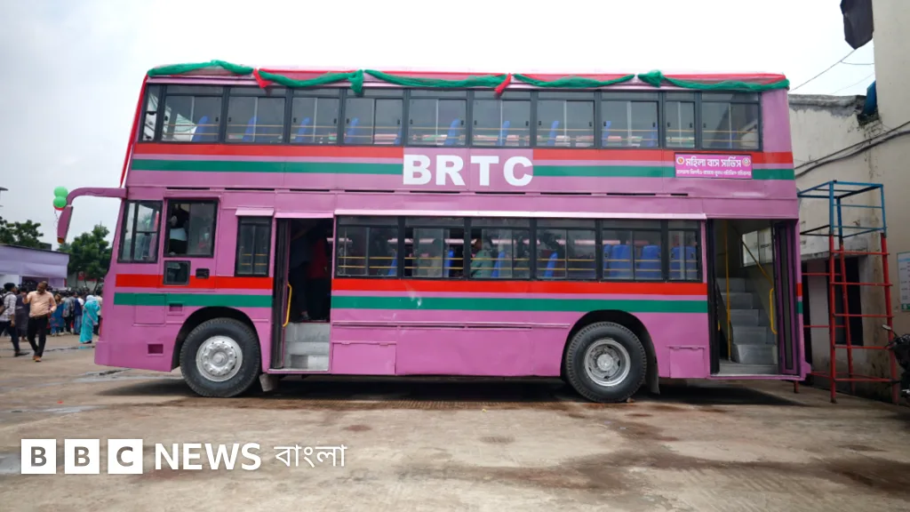 Debate over pink buses for women in Bangladesh