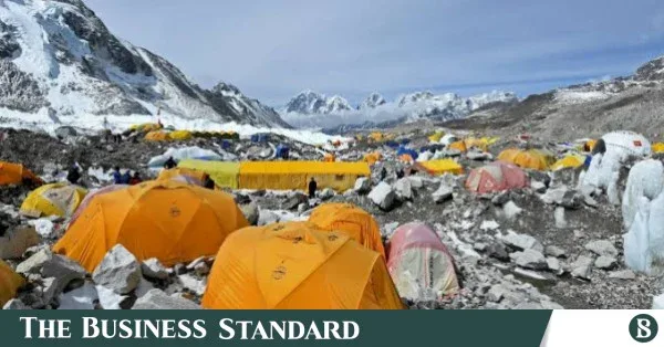 Study suggests human activity at Everest Base Camp contributes to glacier melt