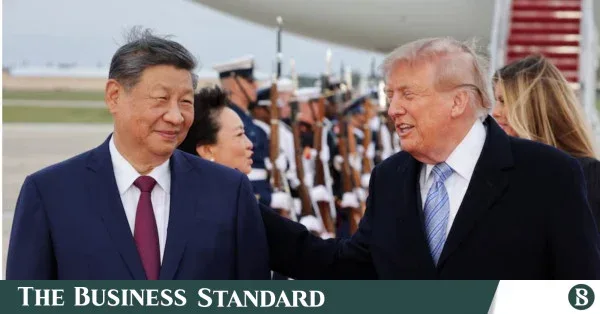 Trump greets Xi Jinping in Washington