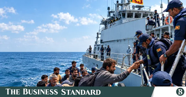 Sri Lanka rescues 40 Iranian sailors